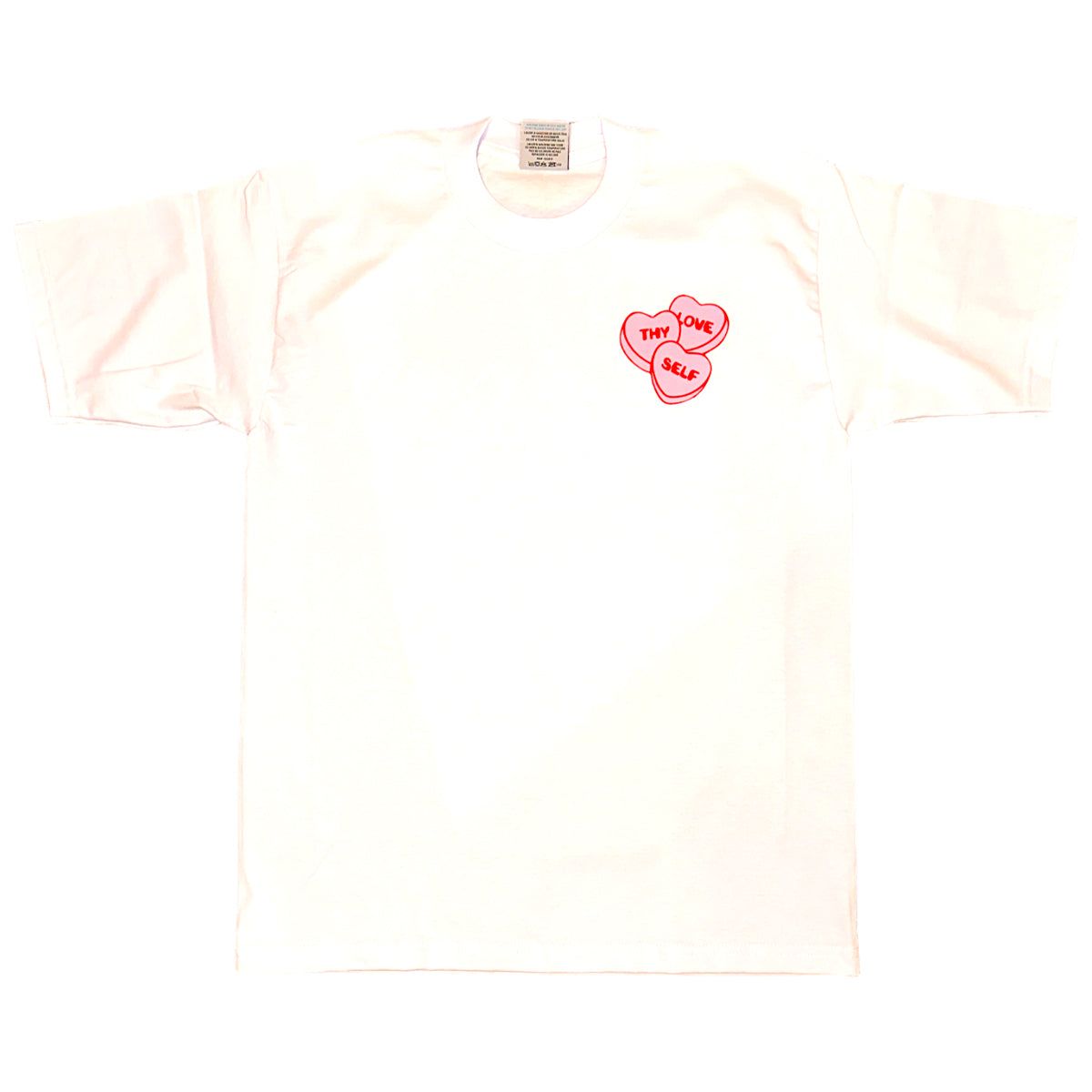 Love Thy Self ADULT T-shirt (White)