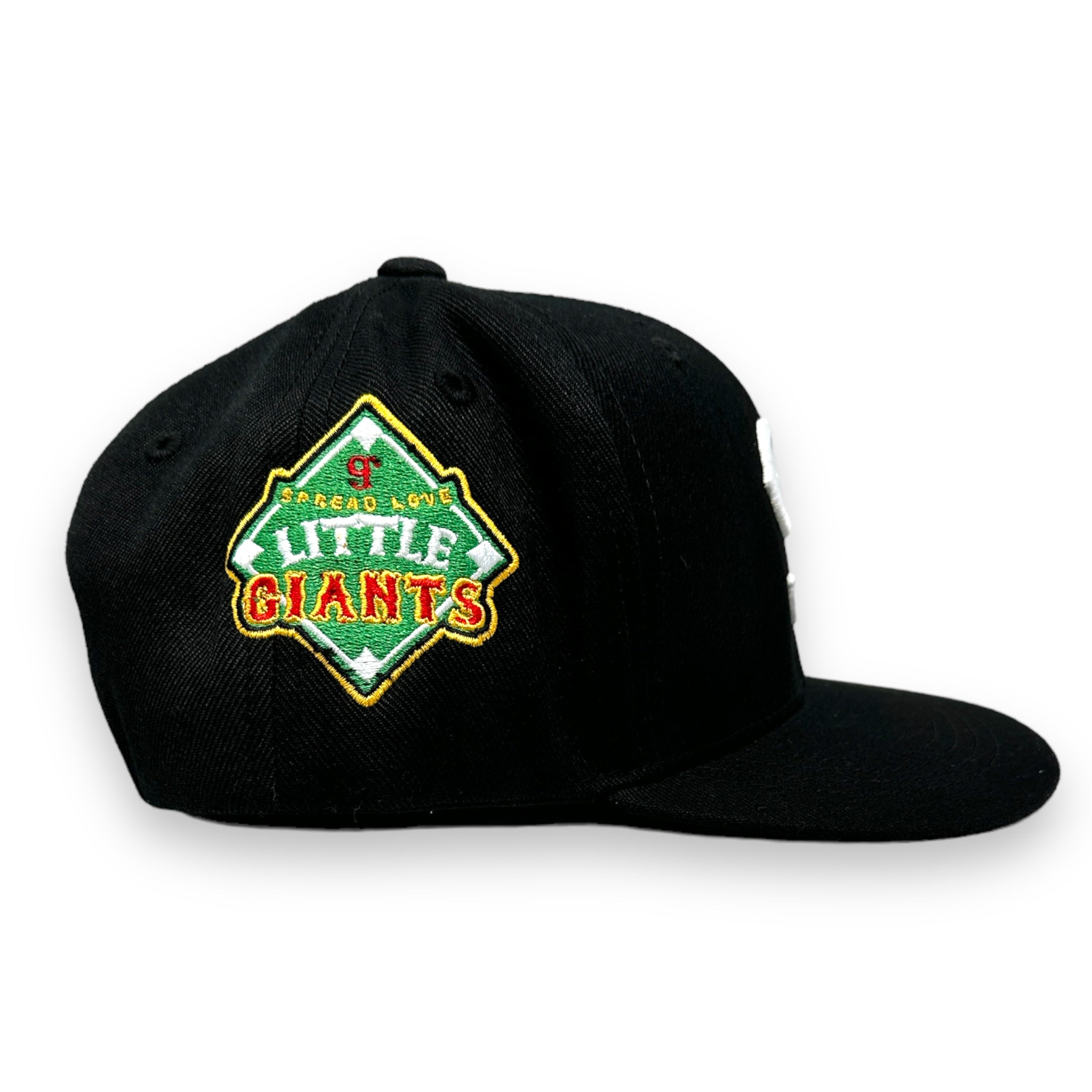 The Little g's Custom Snap Back Hat (Black)