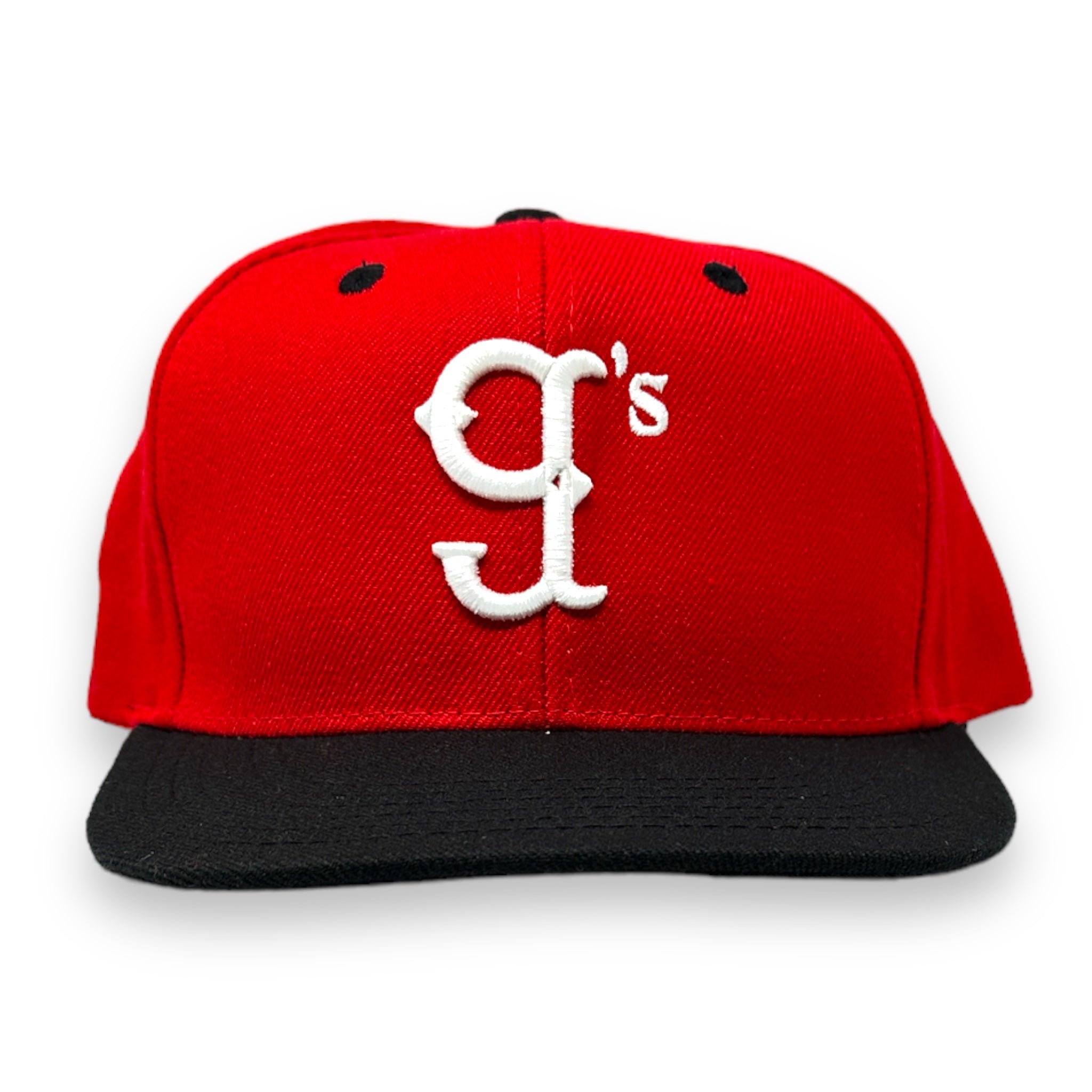 The Little g's Custom Snap Back Hat (Red)