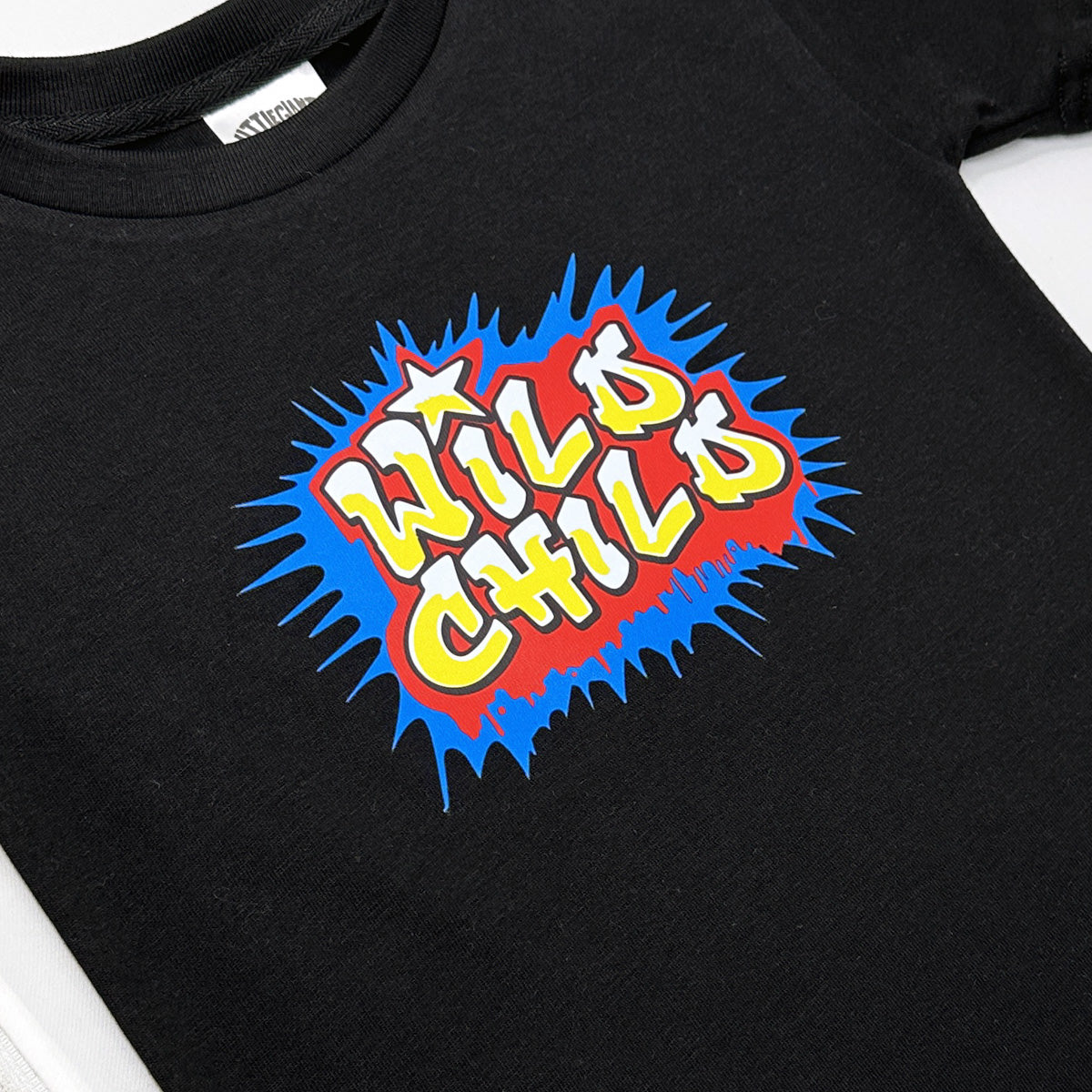 Wild Child T Shirt Black Little Giants