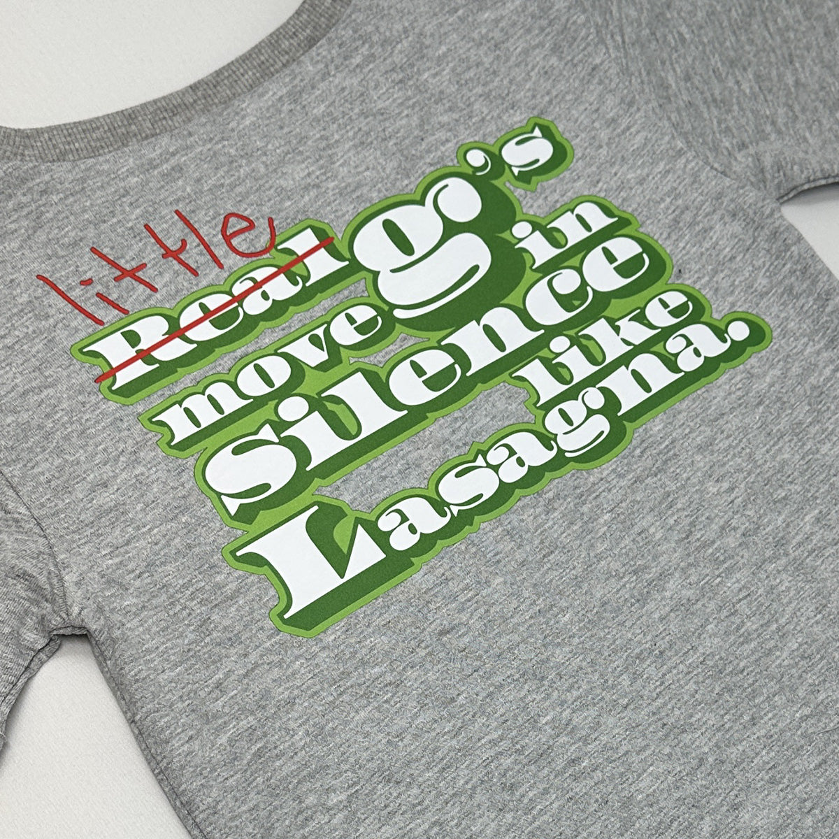 Lil G's Move In Silence T-Shirt (Heather)