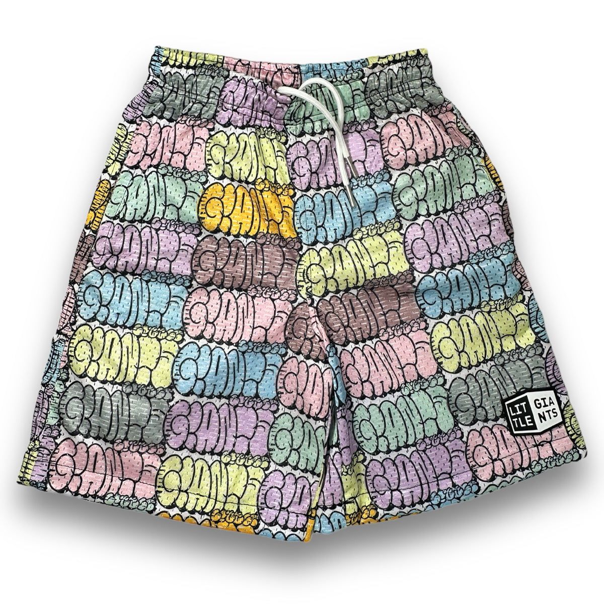 Little Giants Throw Up Kids Shorts (Pastel)