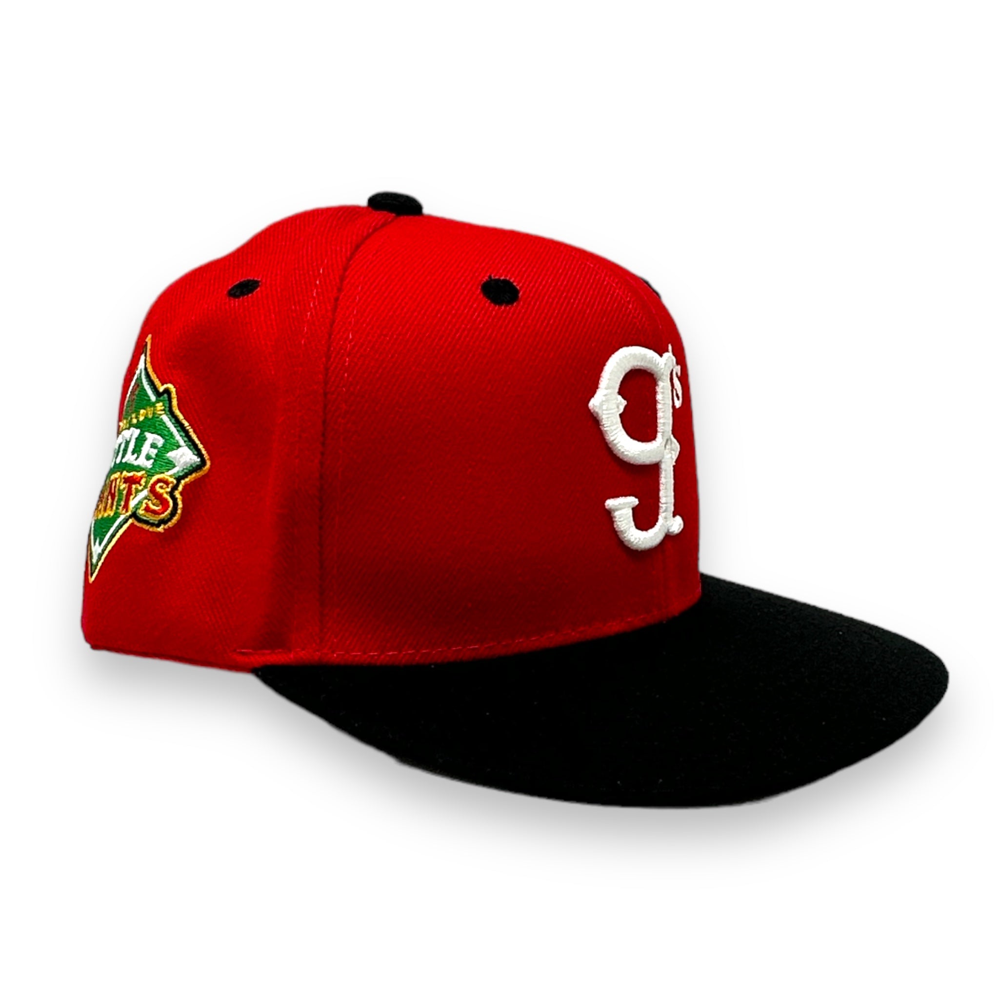 The Little g's Custom Snap Back Hat (Red)