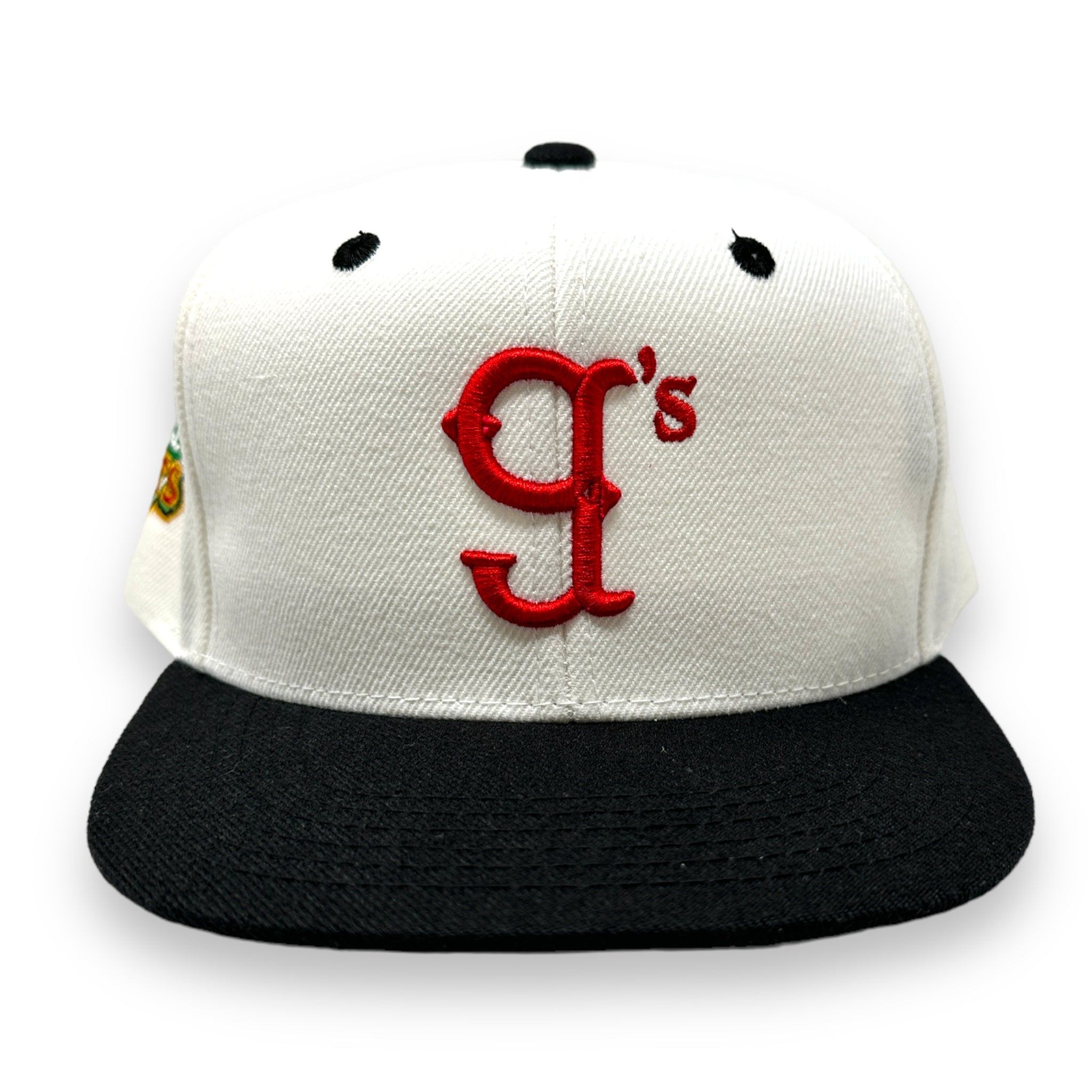 The Little g's Custom Snap Back Hat (White)