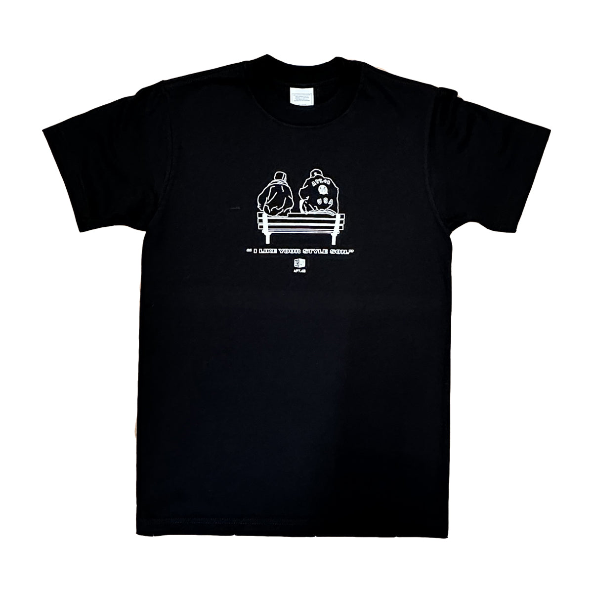 'I Like Your Style' x Apt.4b Collab ADULT T-shirt (Black)