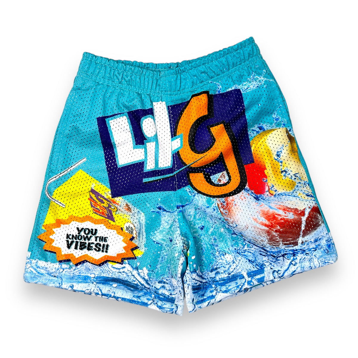 The Juice Kids Shorts (Aqua)