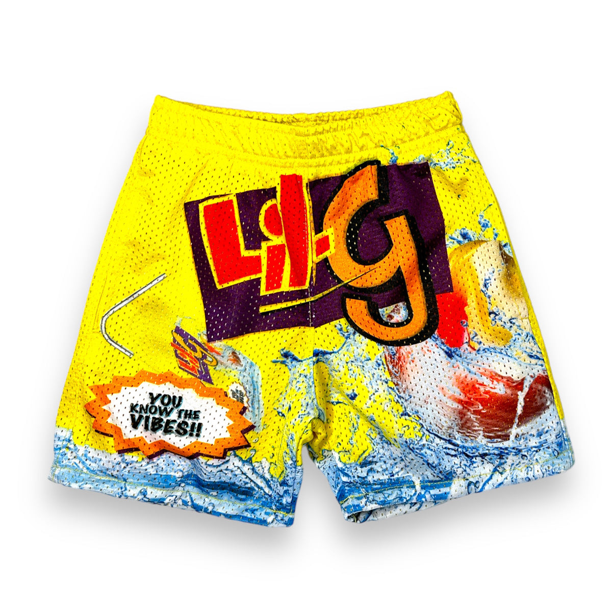 The Juice Kids Shorts (Canary)