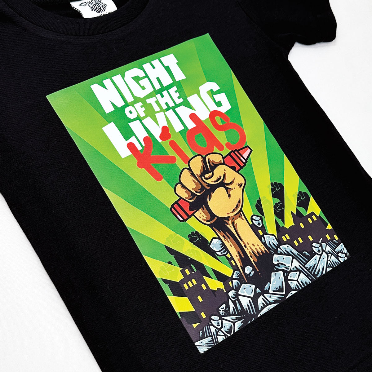 Night of the Living Kids T-shirt (Black)