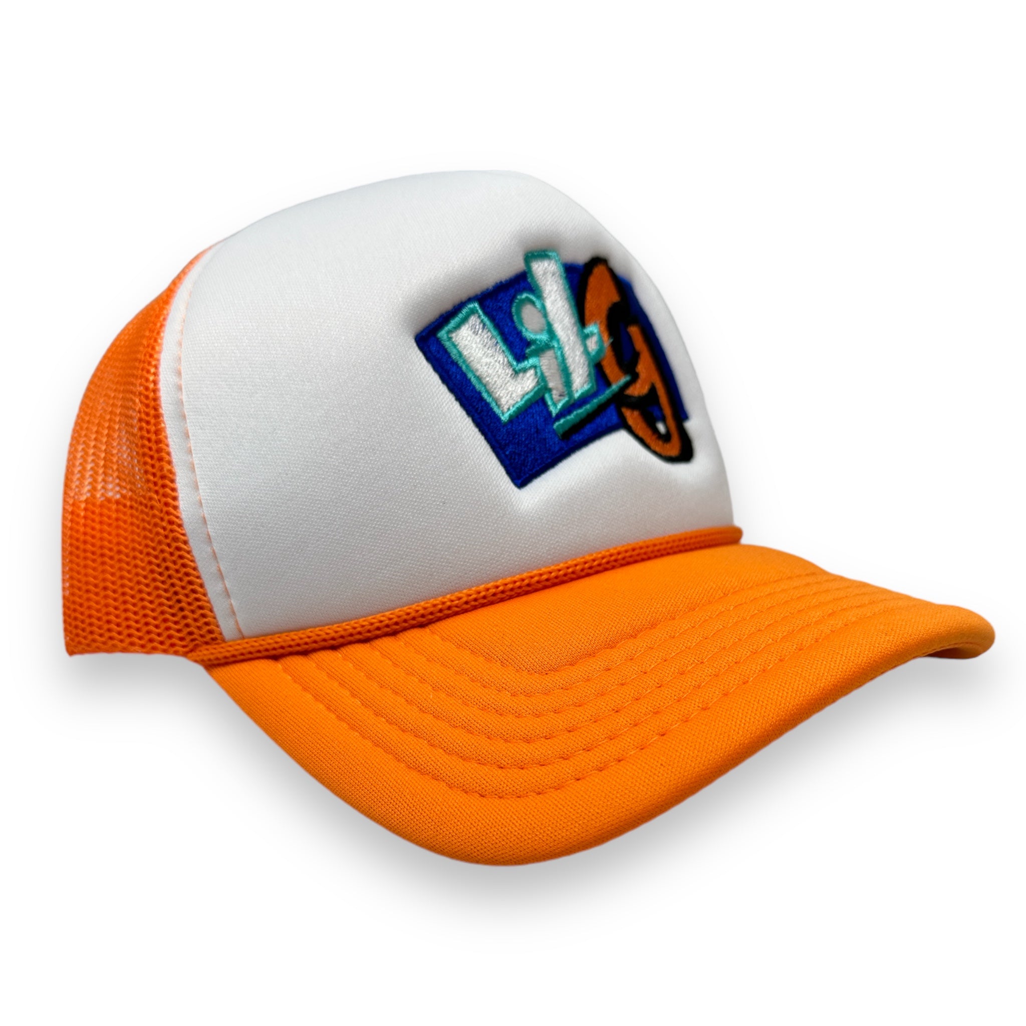 The Juice Trucker Hat (Tangerine)