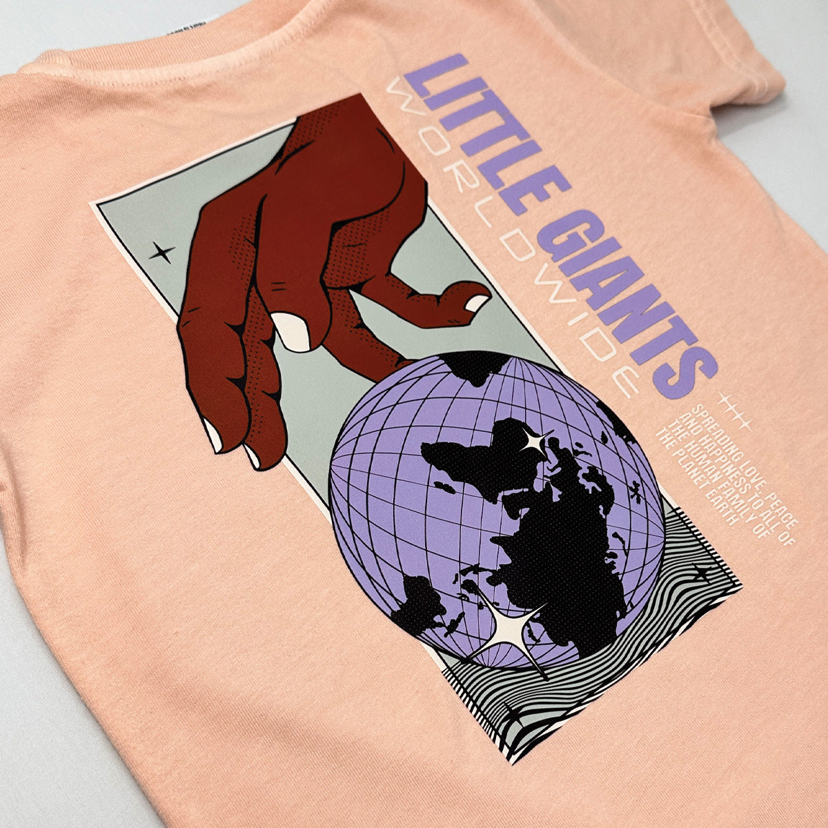Worldwide T-shirt (Mauve)