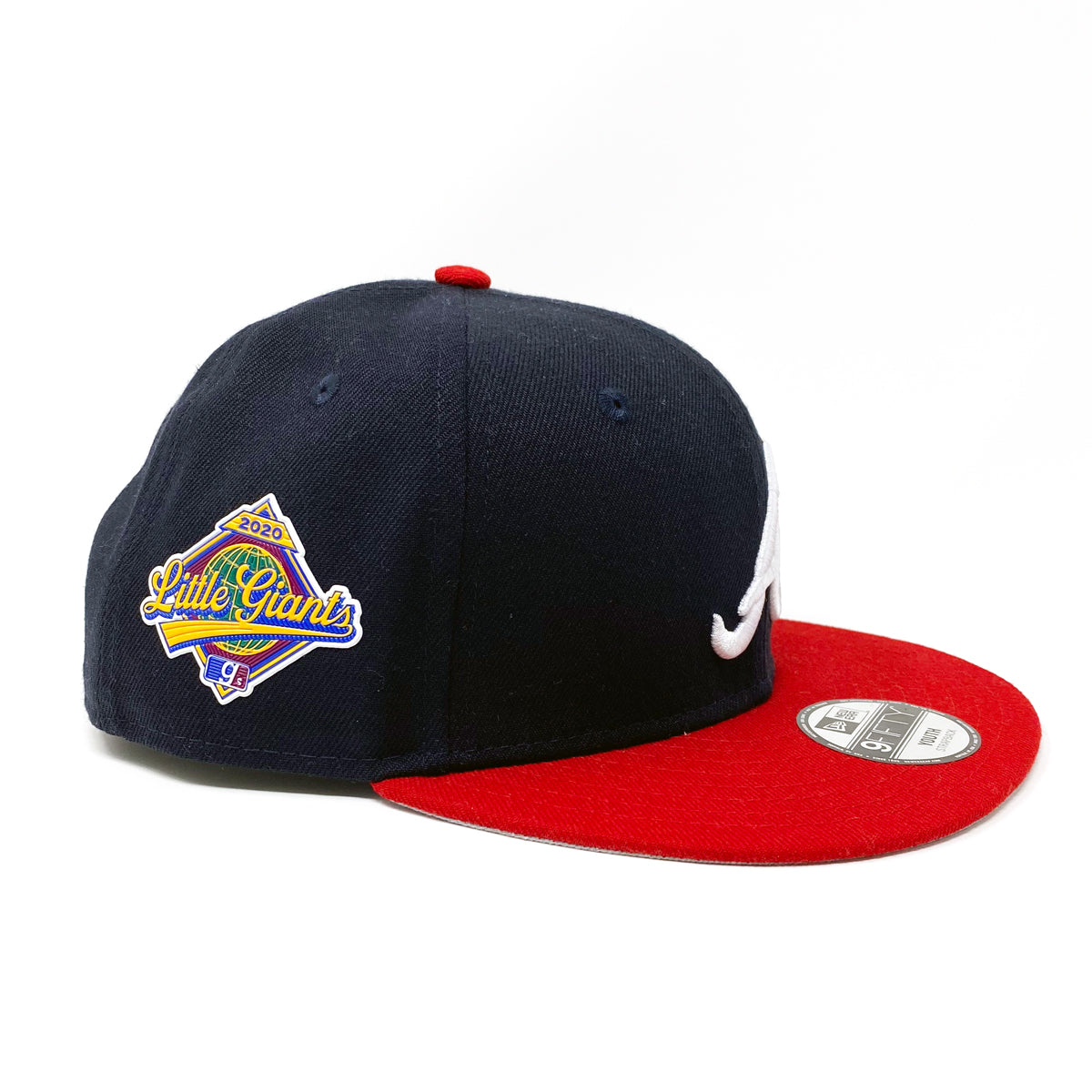 Atlanta Braves LG Side Patch SnapBack Hat