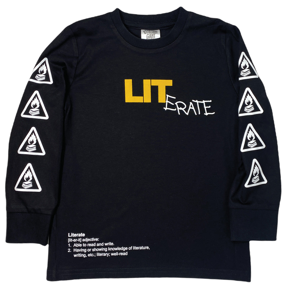 LITerate Long T-Shirt (Black)