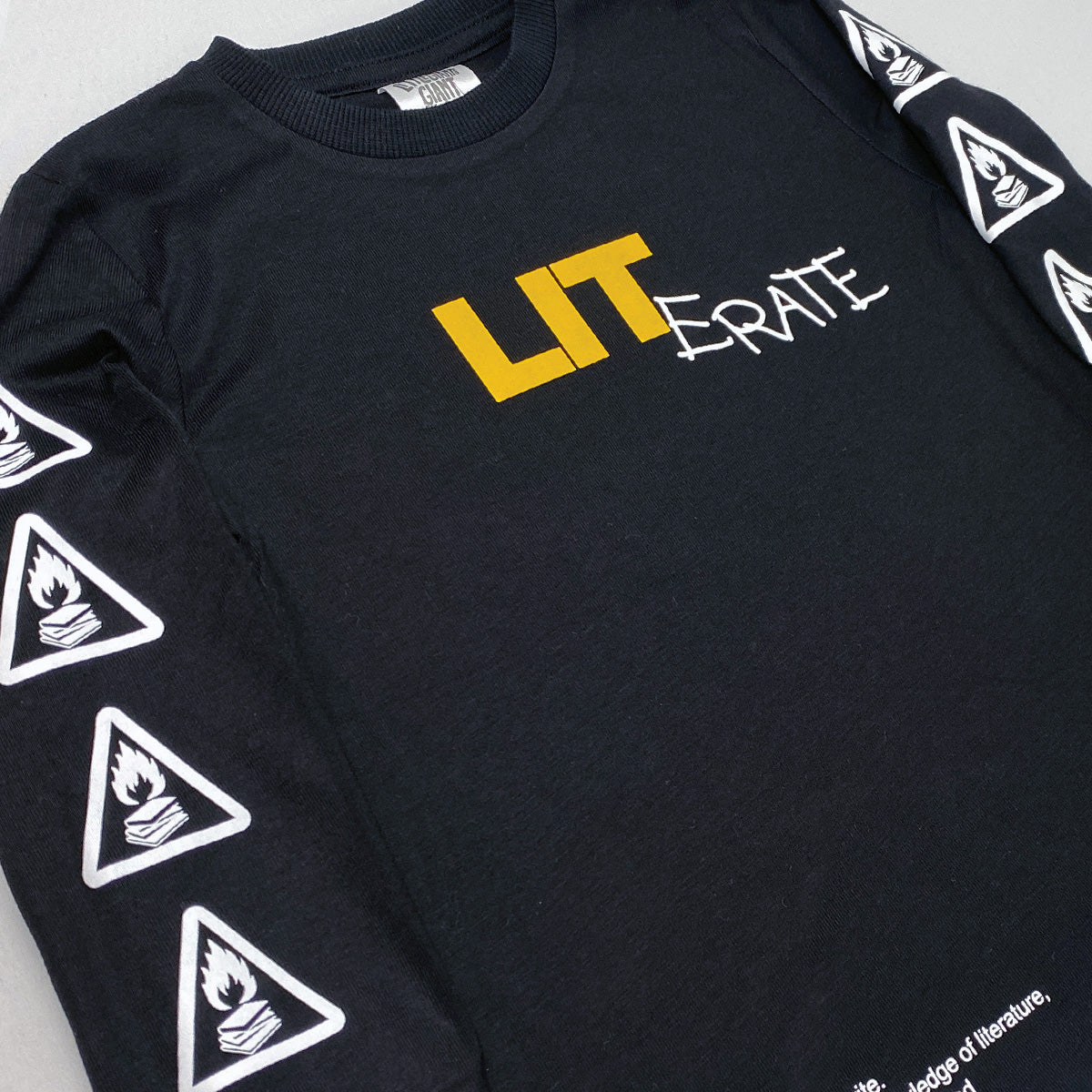 LITerate Long T-Shirt (Black)