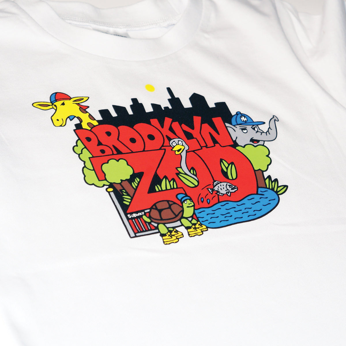 Brooklyn Zoo T-shirt (White)