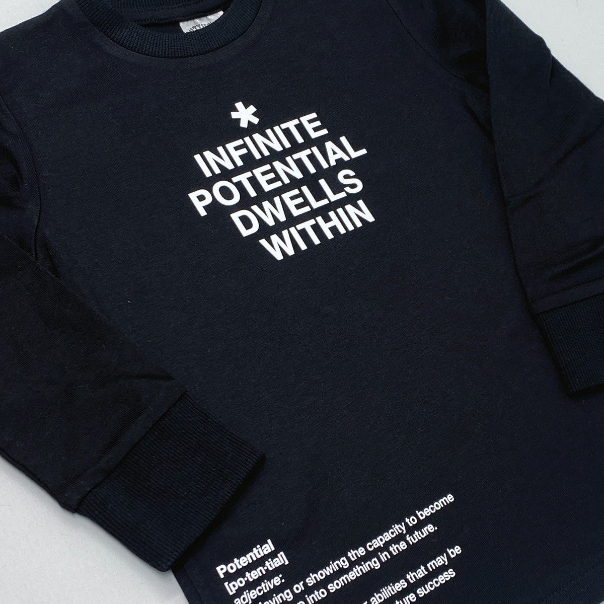 Infinite Potential Long T-Shirt (Black)