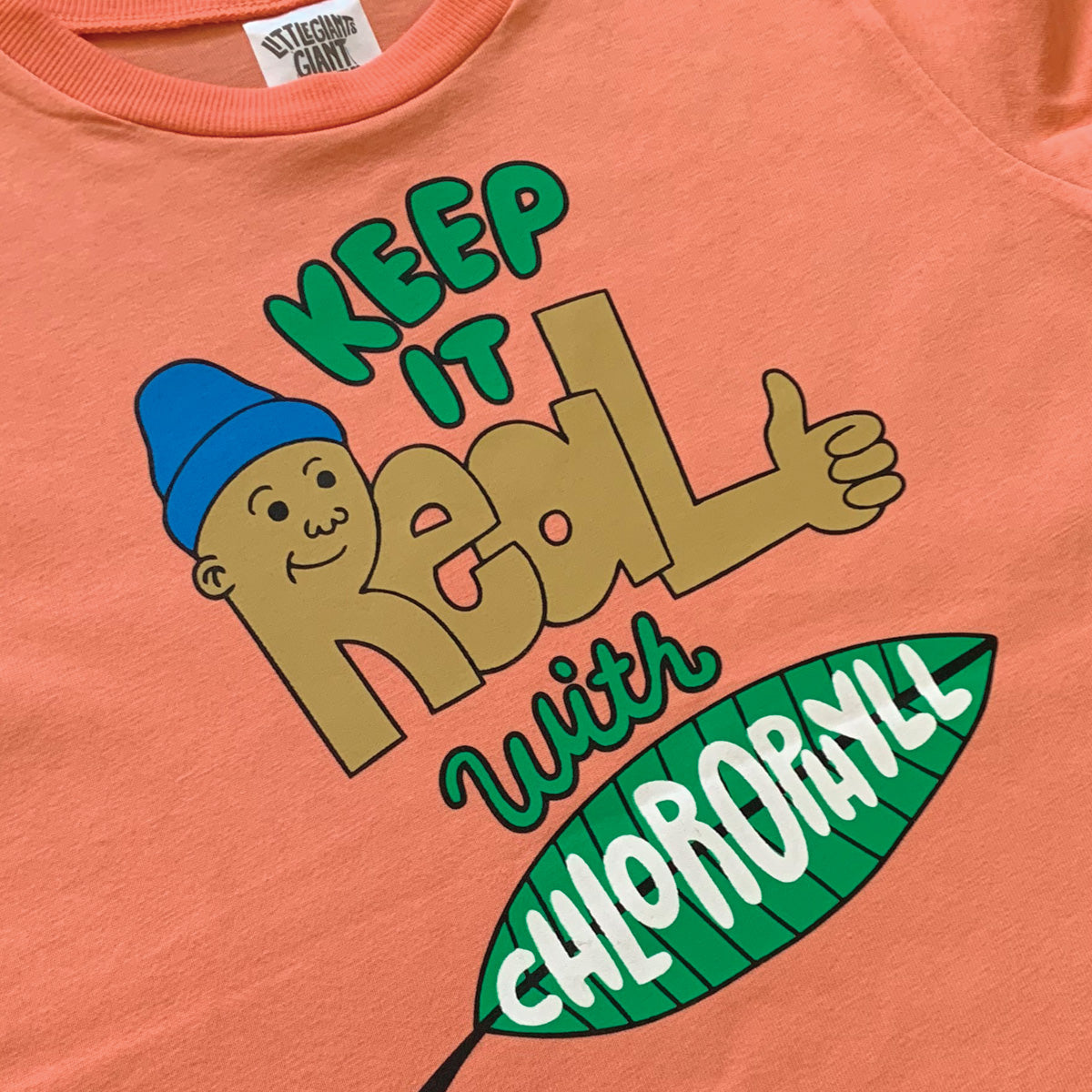 Keep It Real T-Shirt (Coral)