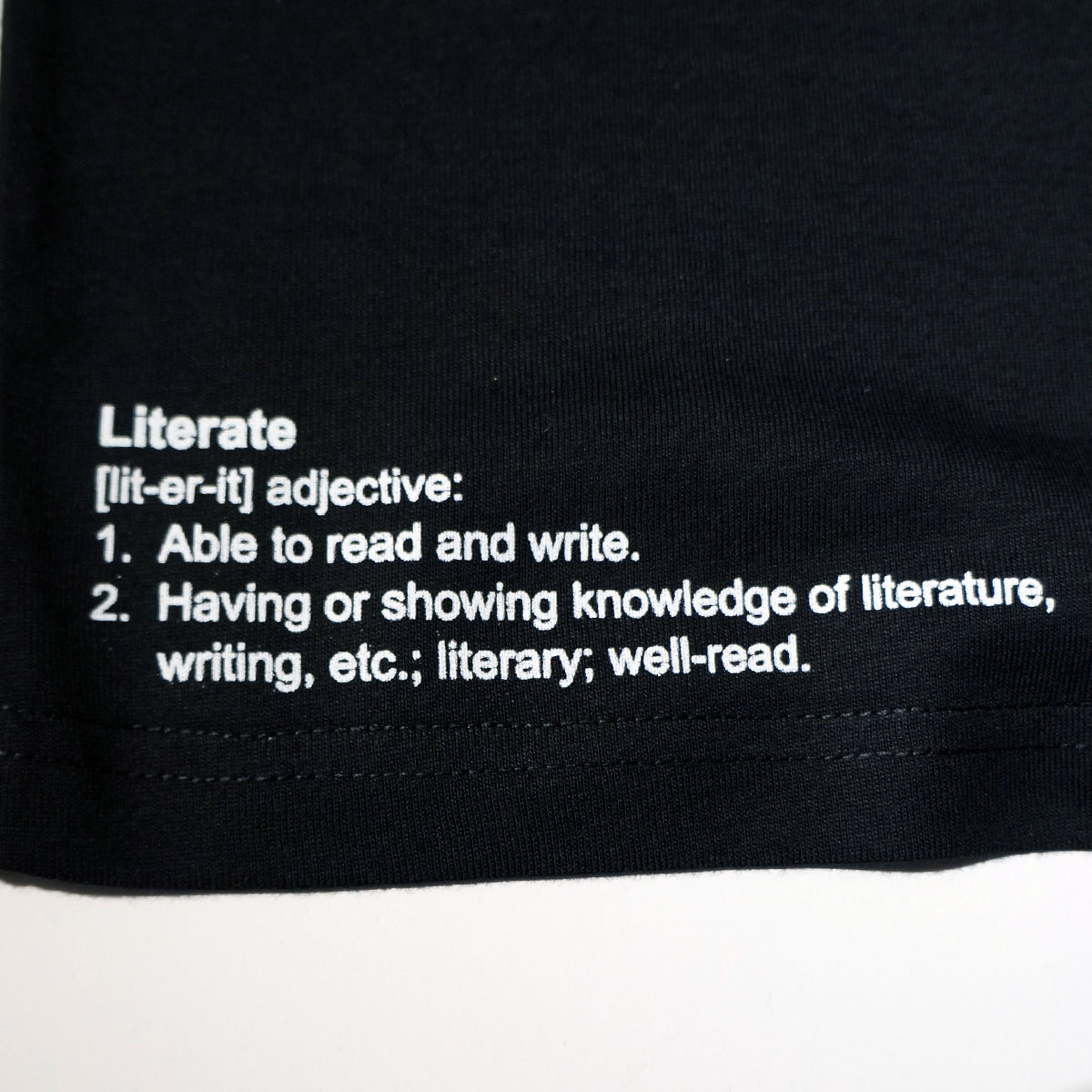 LITerate T-shirt (Black)