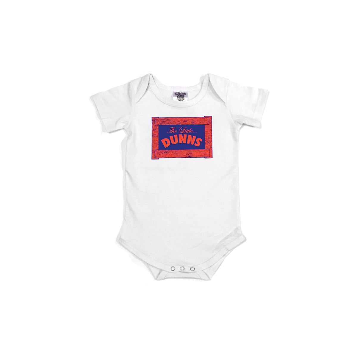 Little Dunns White Onesie