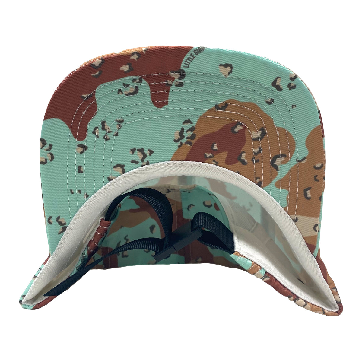 Mint Cookie Camo 5 Panel Hat