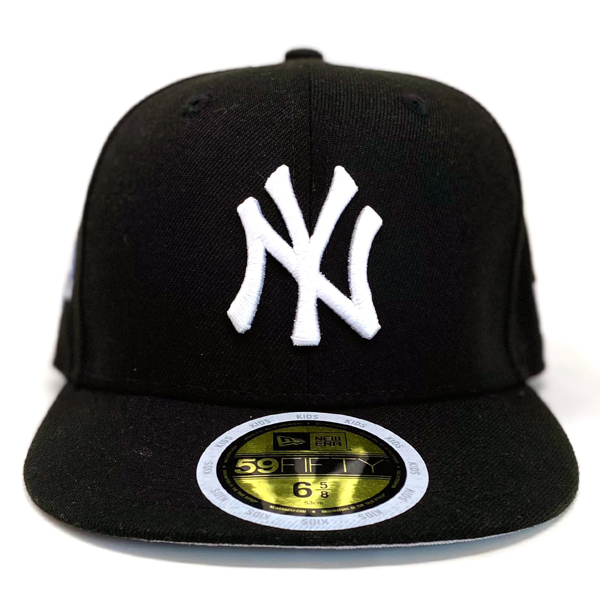 Yankees Custom Black Fitted w/Gradient Side Emblem