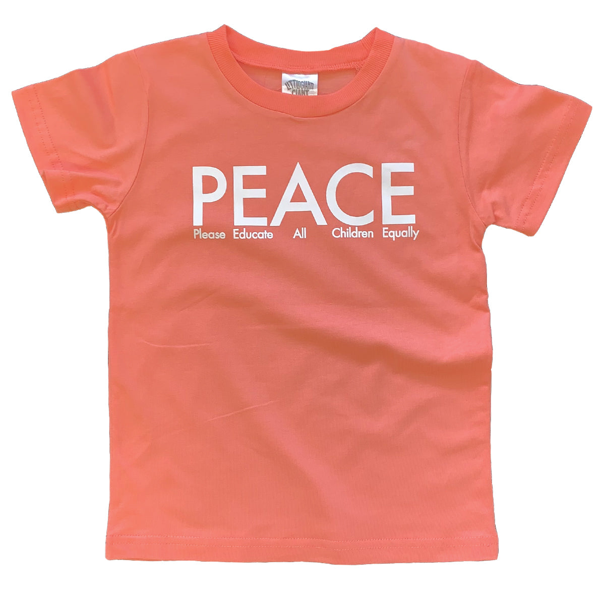 P.E.A.C.E T-Shirt (Coral)