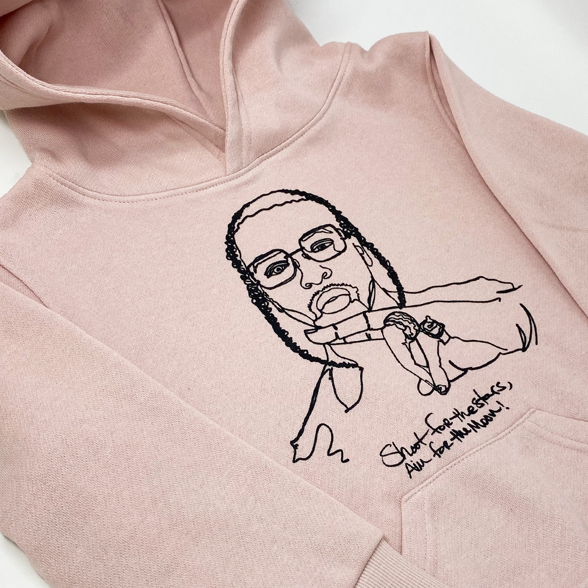 Shoot For The Stars Hoodie (Mauve)