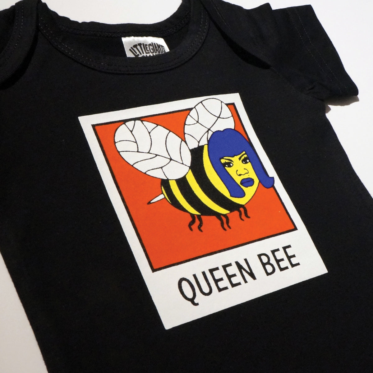 Queen Bee Onesie (Black)