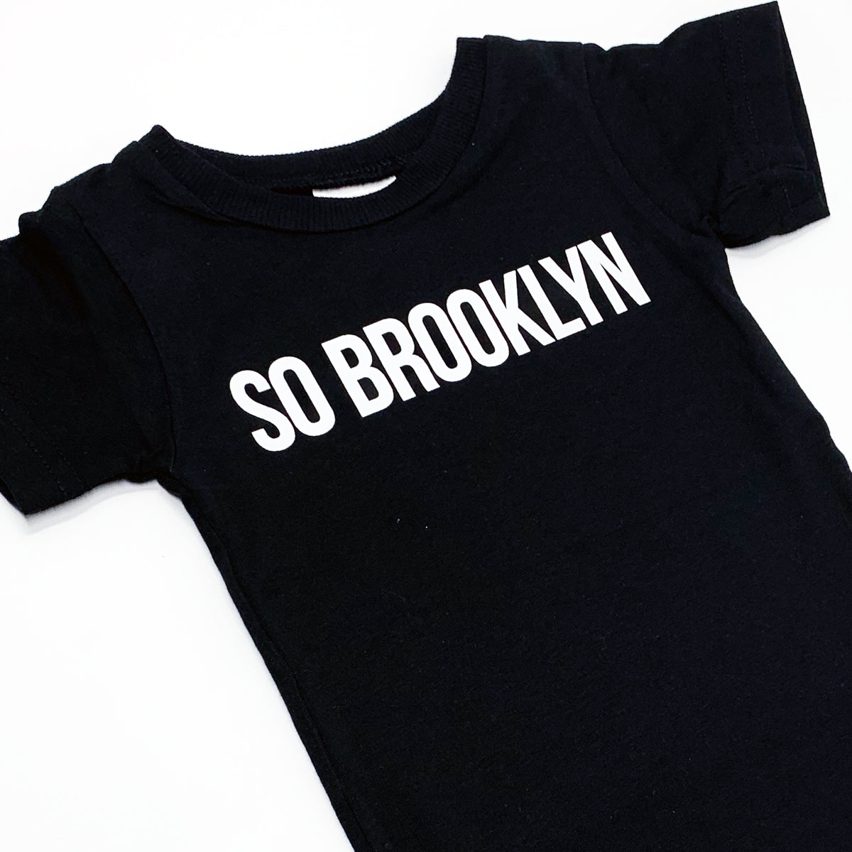 So Brooklyn Onesie (Black)
