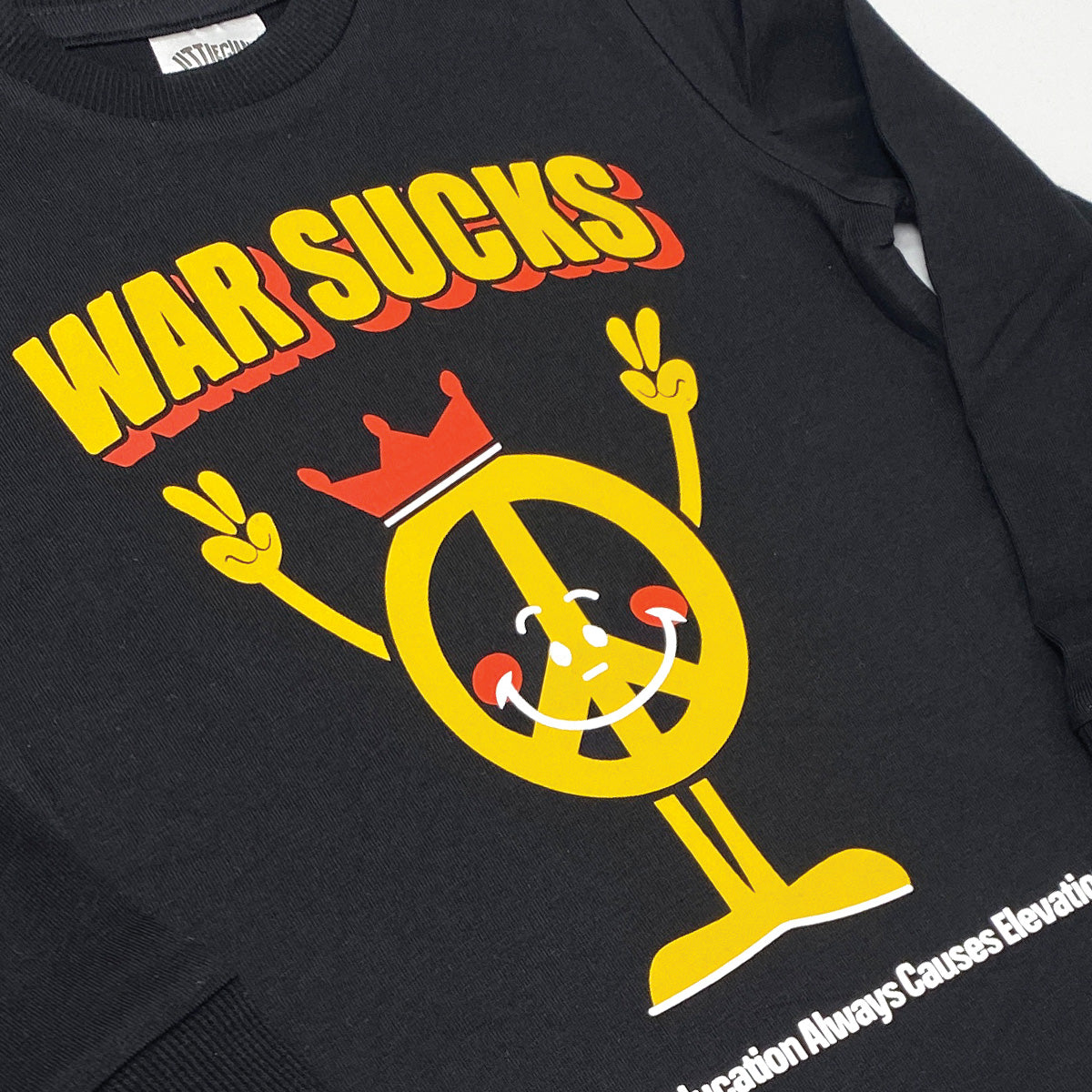 War Sucks Long T-Shirt (Black)