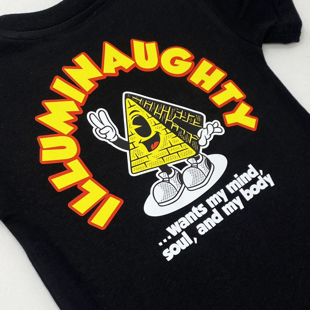 Illumi-Naughty T-shirt (Black)