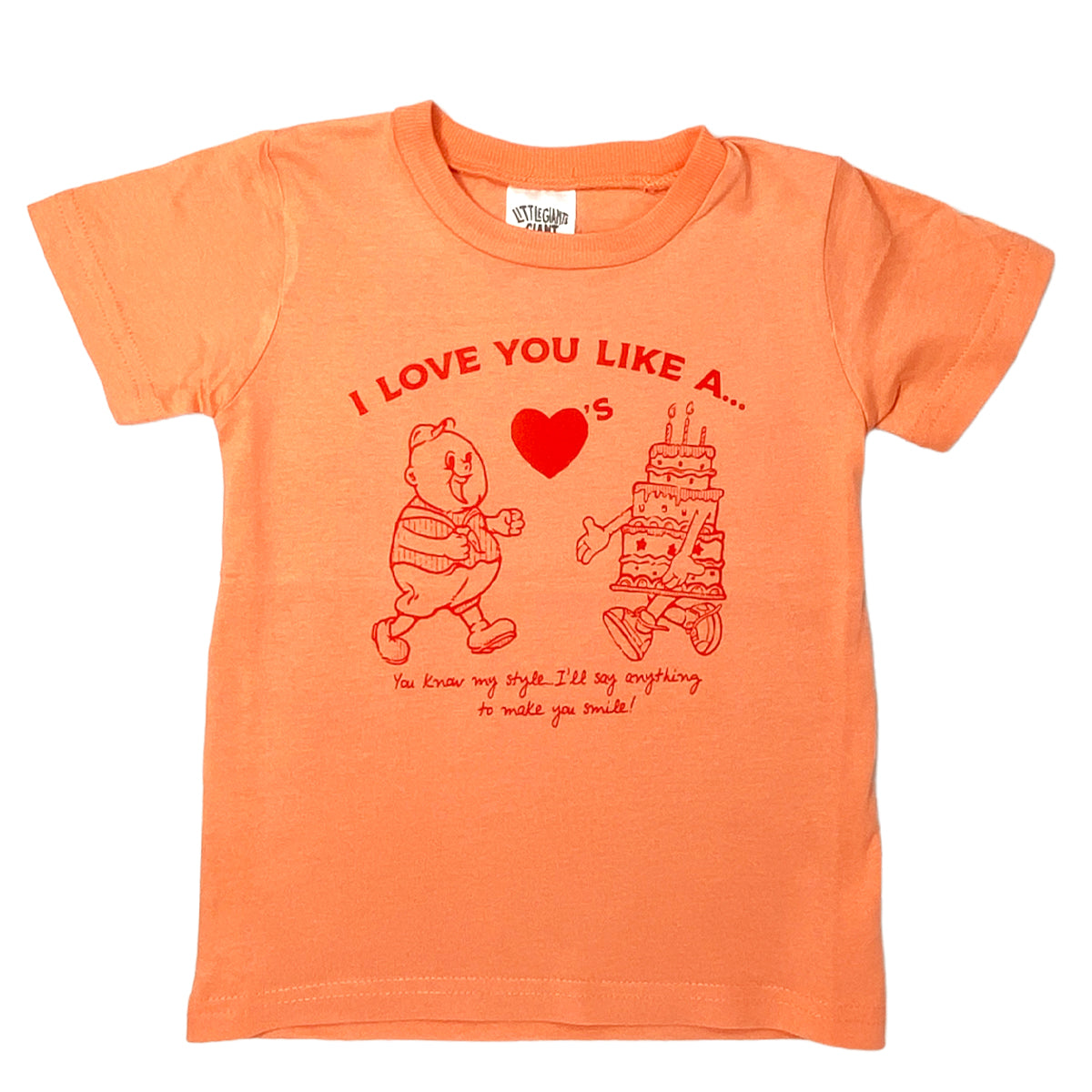 Love You Like T-Shirt (Coral)