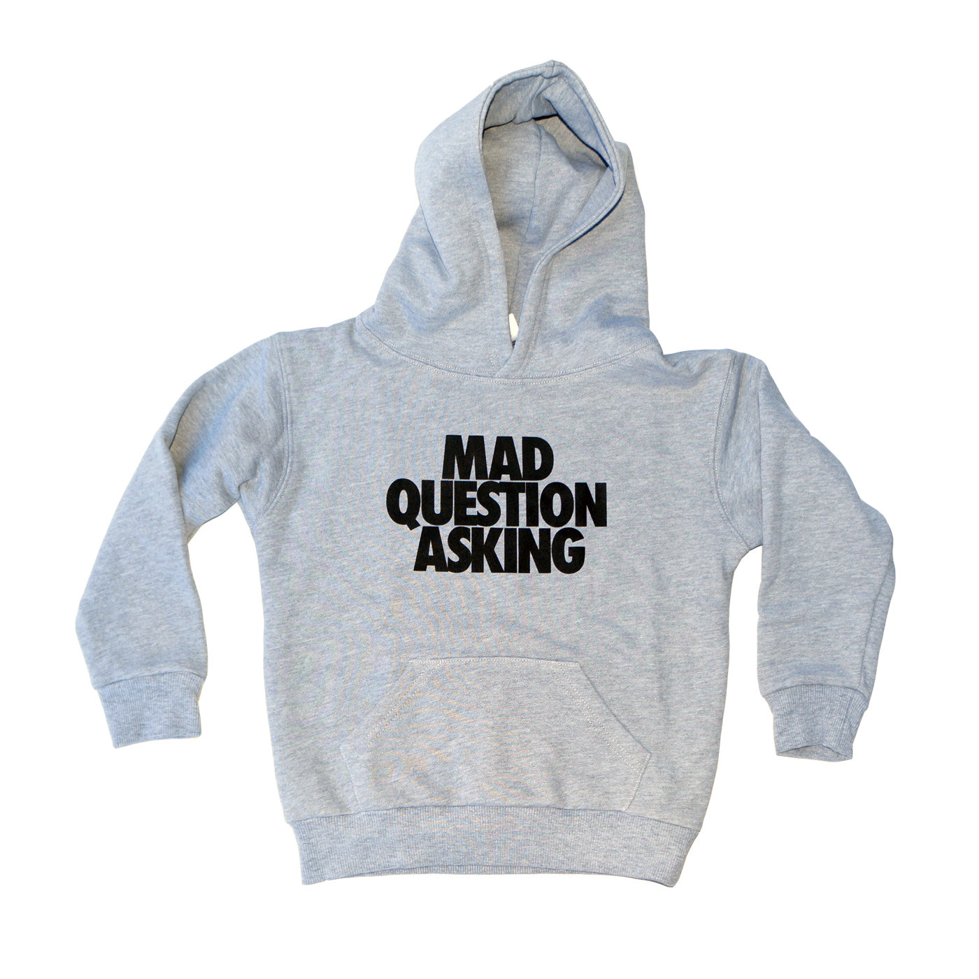 Mad Question Asking Hoodie (Heather)