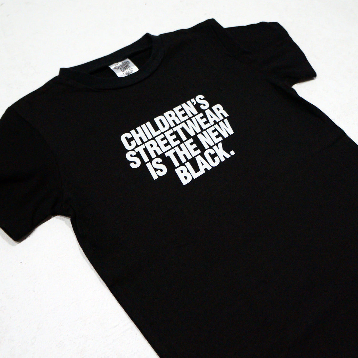 Children's Streetwear T-shirt (Black)