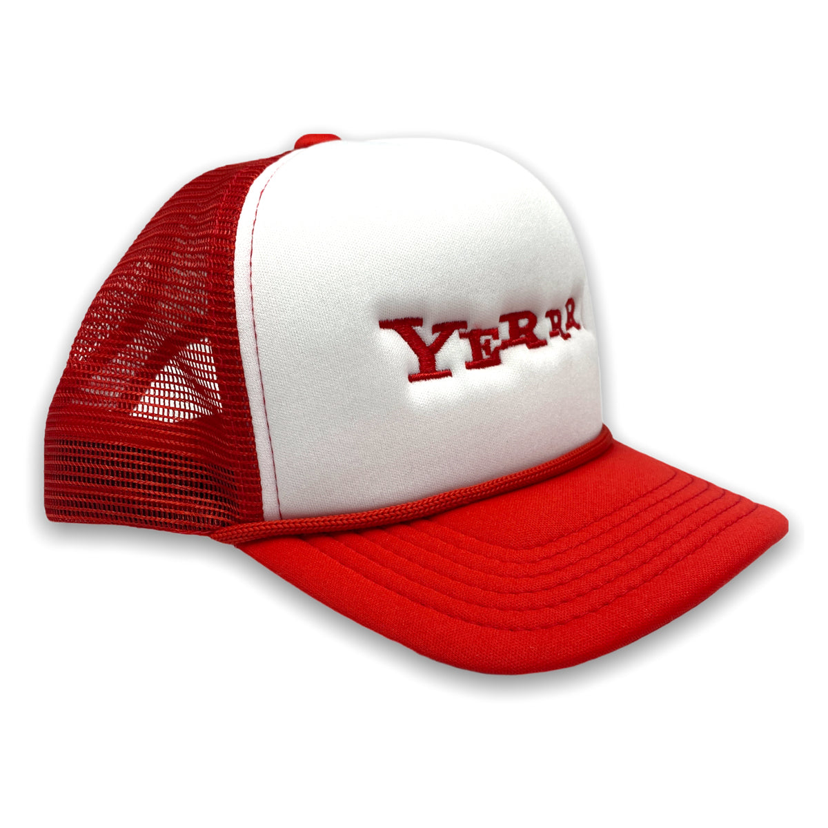 Yerrrhoo! Trucker Hat (Red/White)