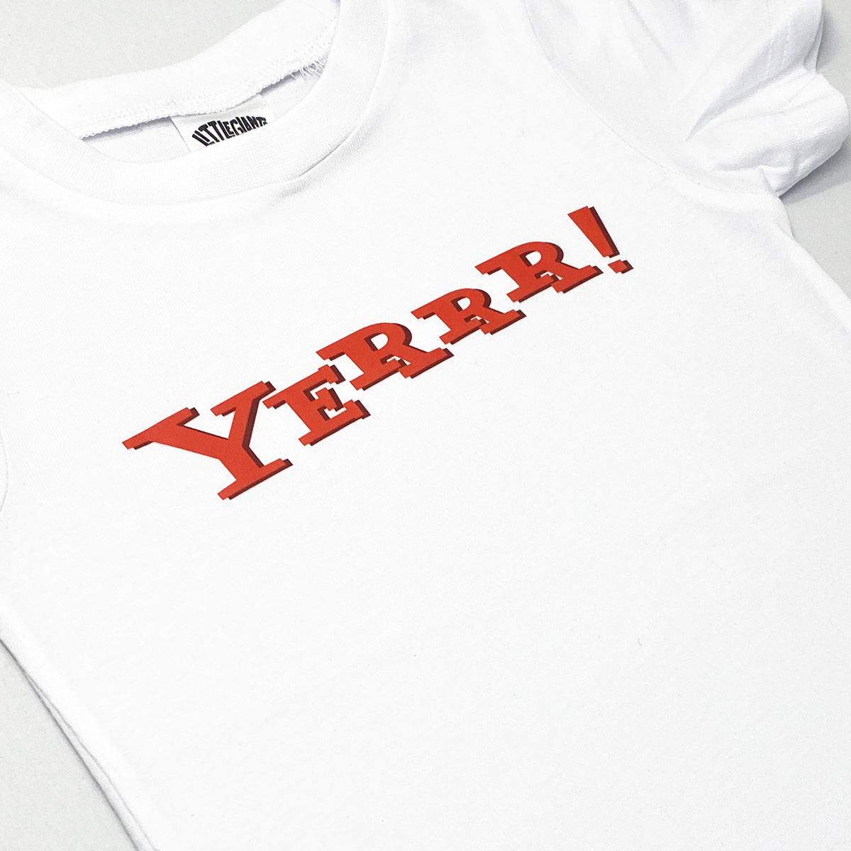 Yerrrhoo! T-shirt (White)